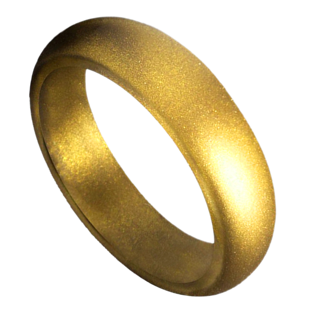 Sport gyűrű - Antiallergén arany színű szilikon gyűrű (0061001ST88)