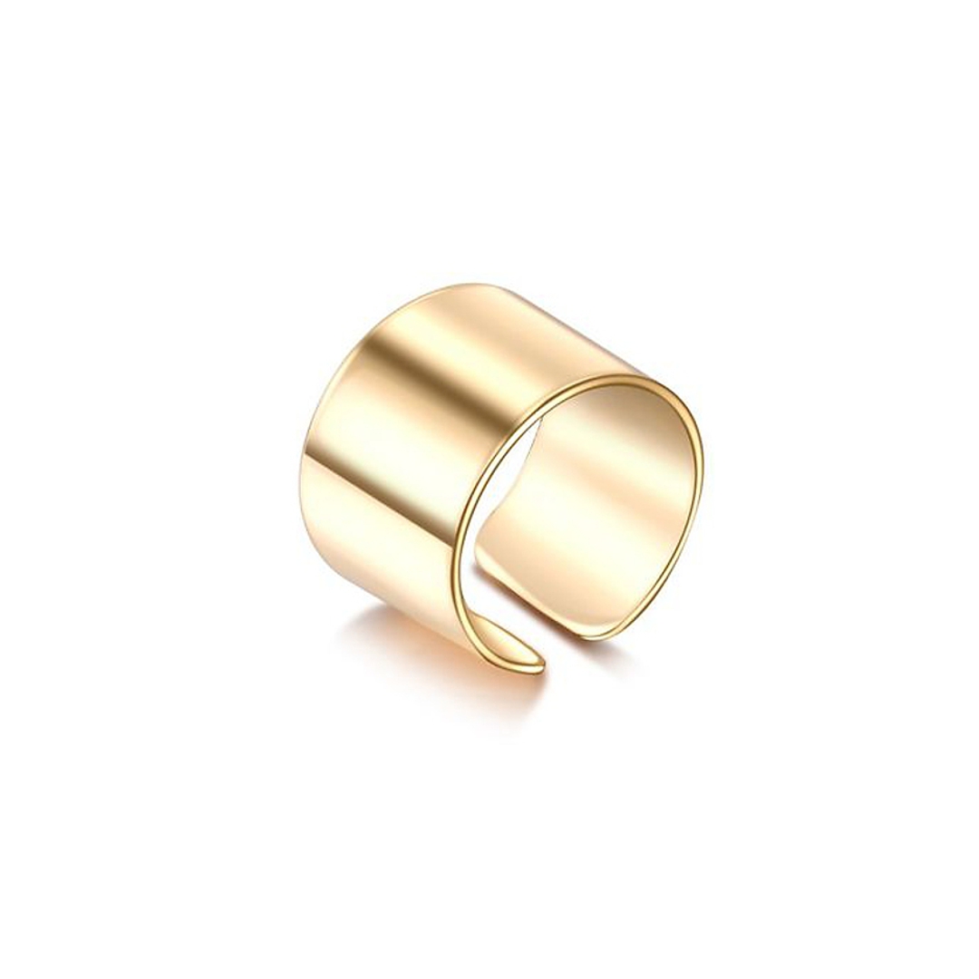 Nemesacél arany bevonatú karika fülgyűrű (3110093ST88)