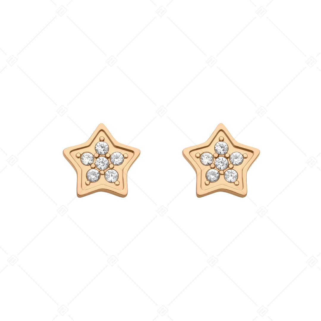 BALCANO - Asteri / Csillag alakú drágaköves fülbevaló (E141208BC96)