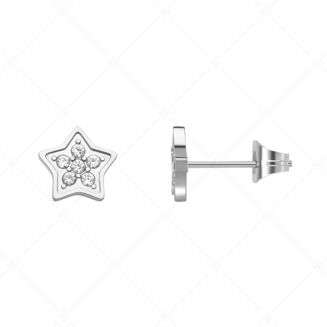 BALCANO - Asteri / Csillag alakú drágaköves fülbevaló (E141208BC97)