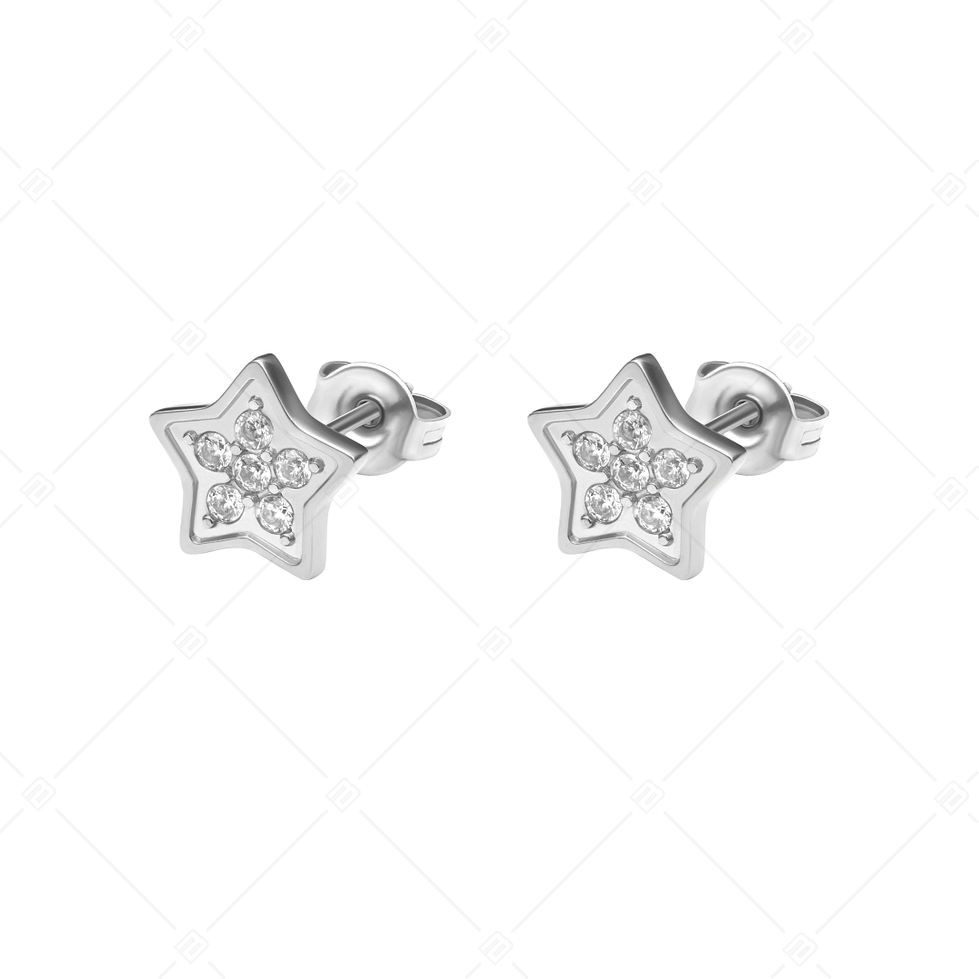 BALCANO - Asteri / Csillag alakú drágaköves fülbevaló (E141208BC97)