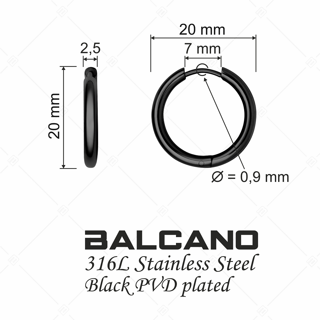 BALCANO - Giro / Kis karika fülbevaló (E141216BC11)