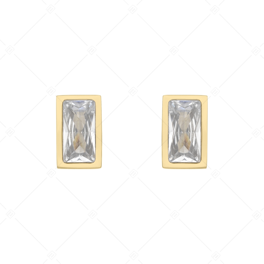 BALCANO - Principessa / Egyedi 18K arany bevonatú fülbevaló cirkónia drágakővel (E141220BC88)